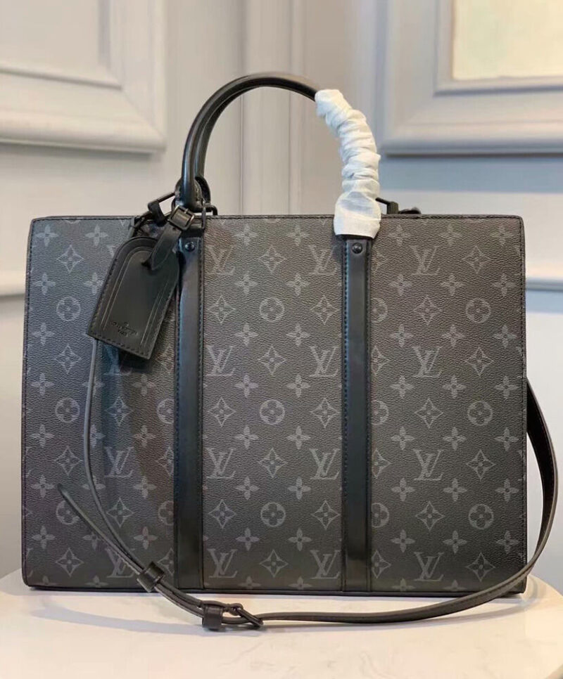 Louis Vuitton Sac Plat Horizontal Zippe M45265  Black